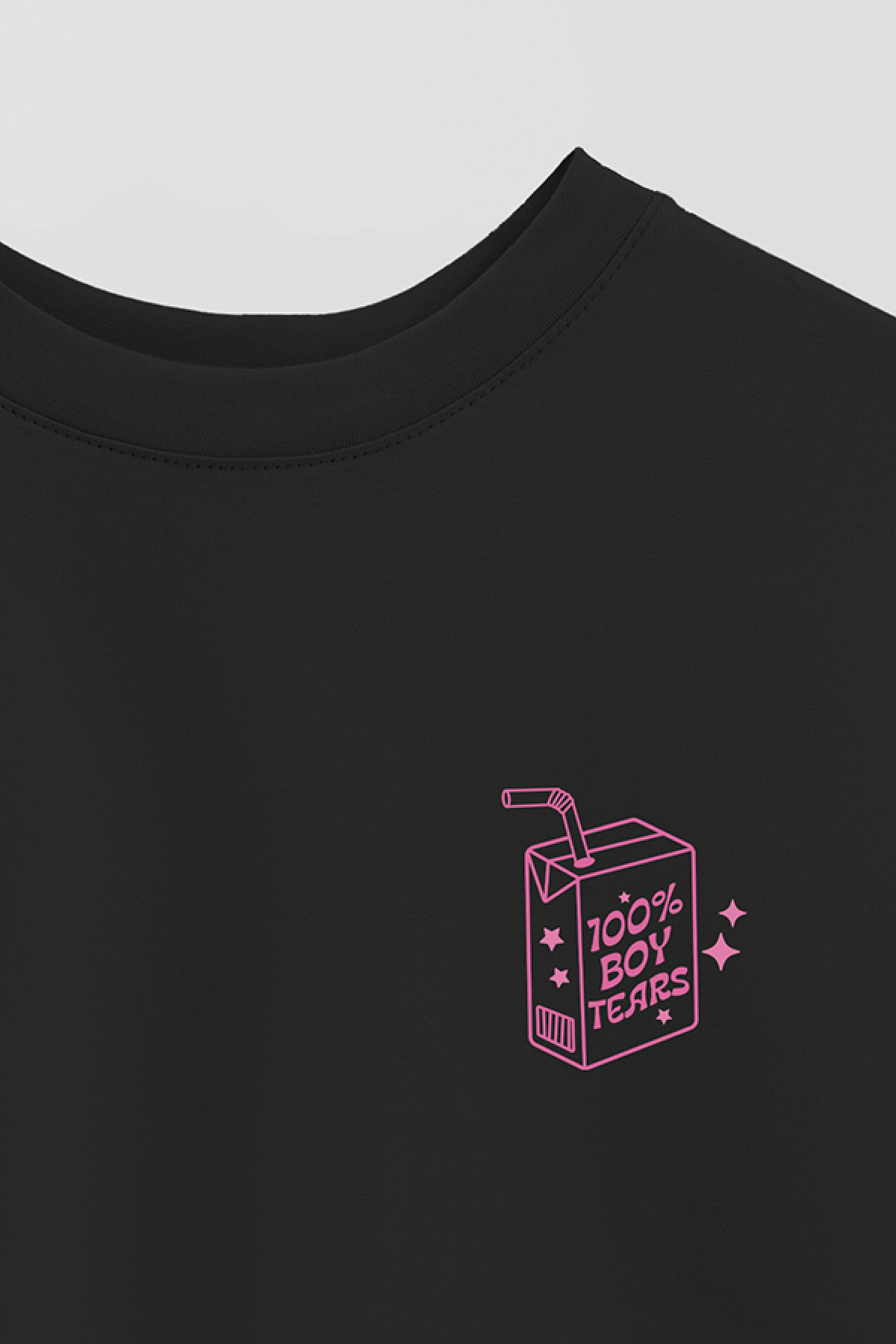 REMERA OVER ESTAMPADA LV3 100% BOYS TEARS