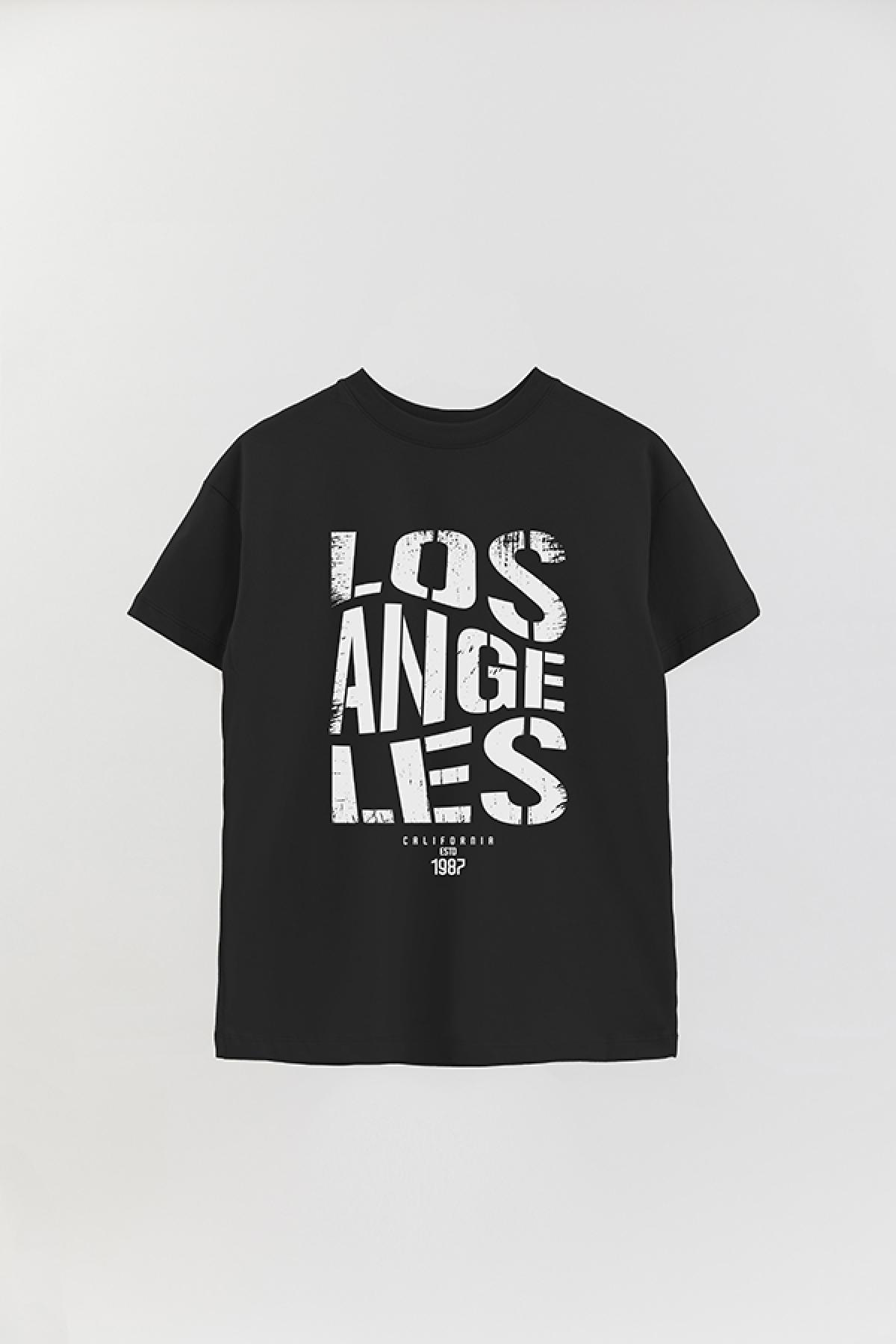 REMERA OVER ESTAMPADA SM LOS ANGELES CALIFORNIA