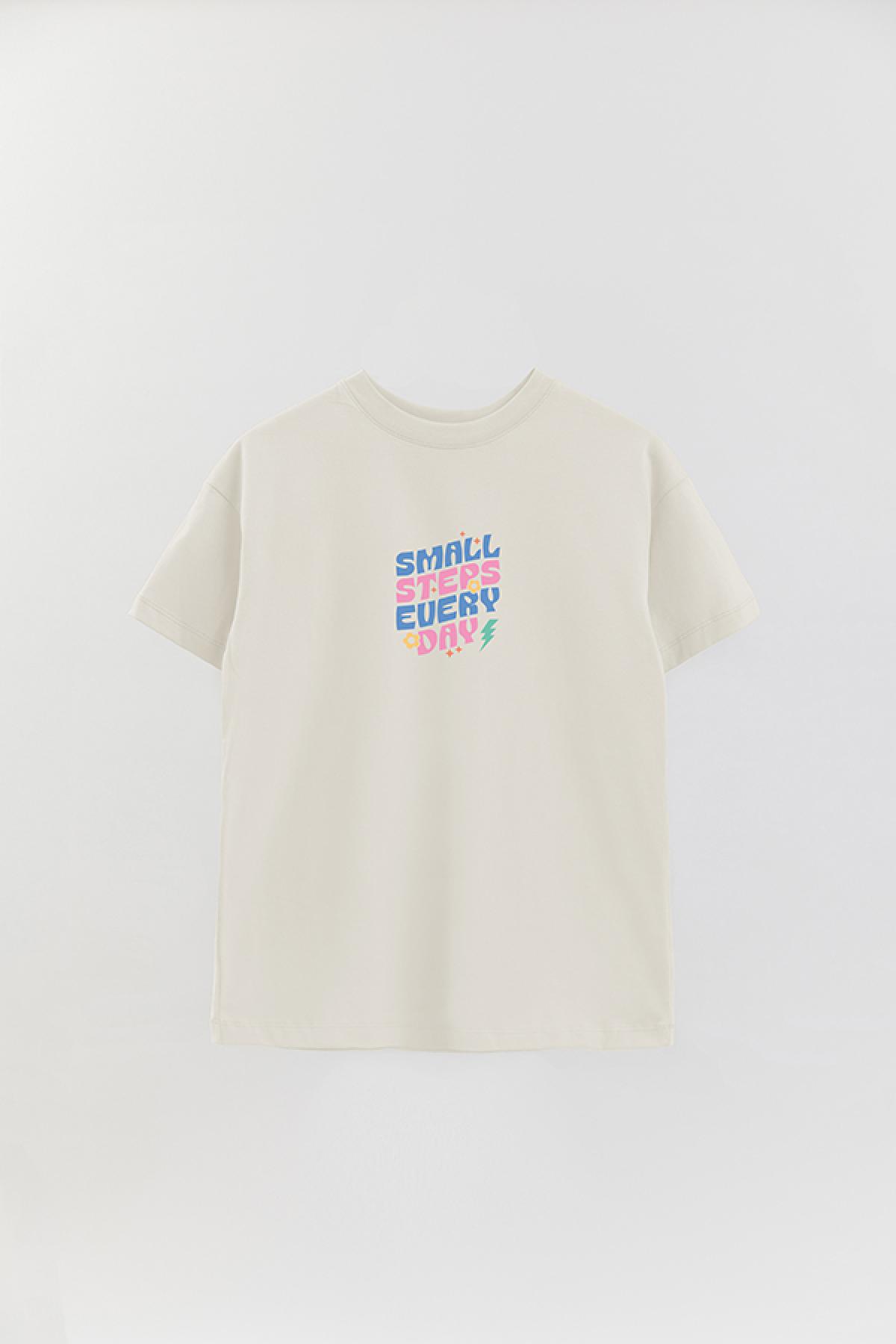 REMERA OVER ESTAMPADA LV4 SMALL STEPS