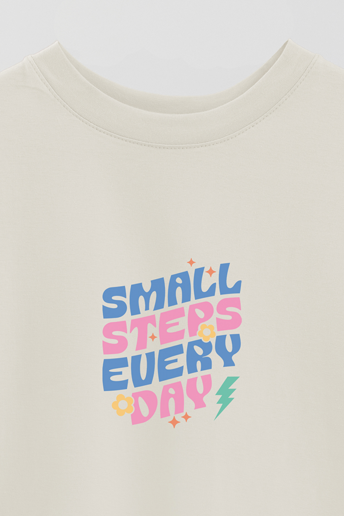 REMERA OVER ESTAMPADA LV4 SMALL STEPS