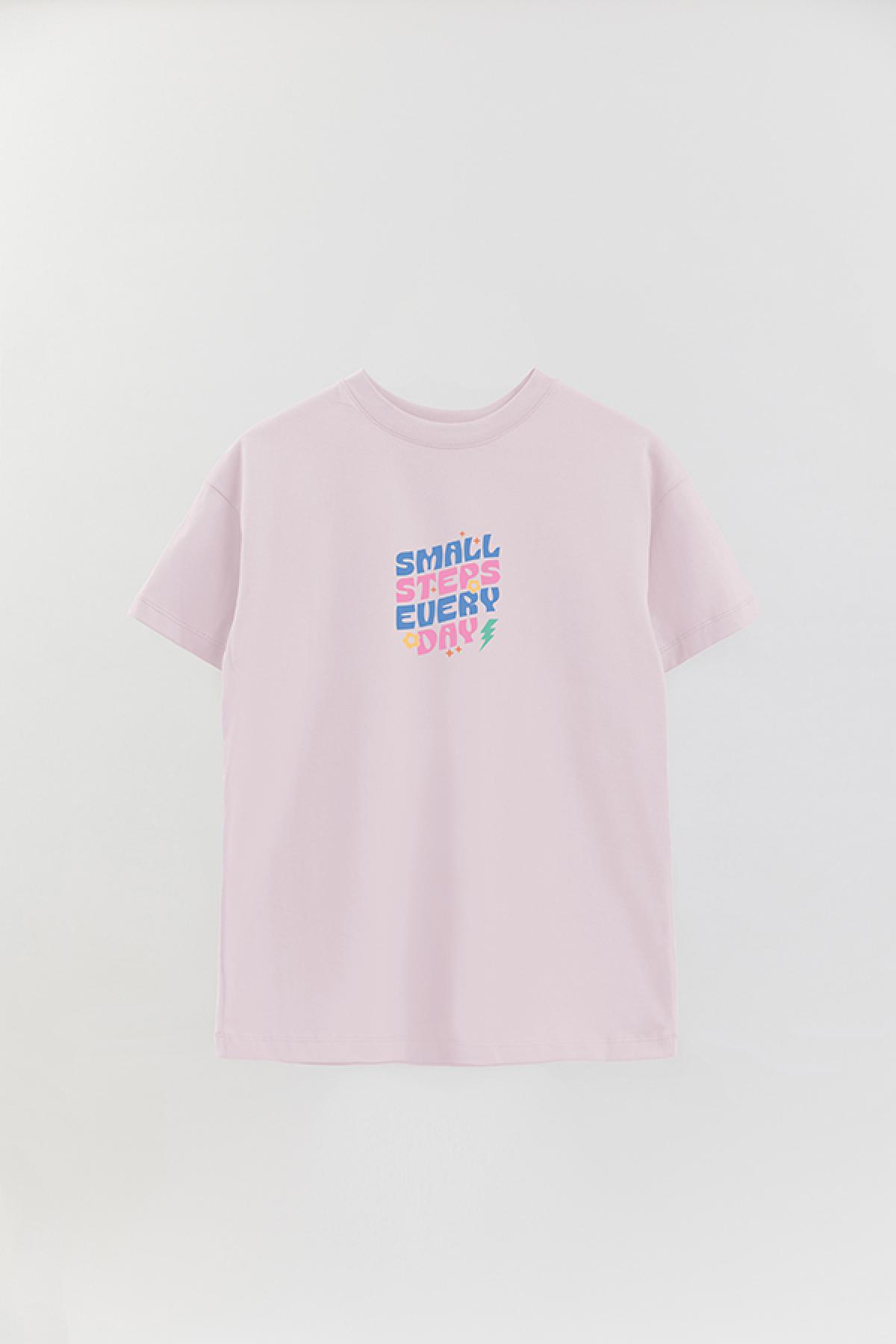 REMERA OVER ESTAMPADA LV4 SMALL STEPS