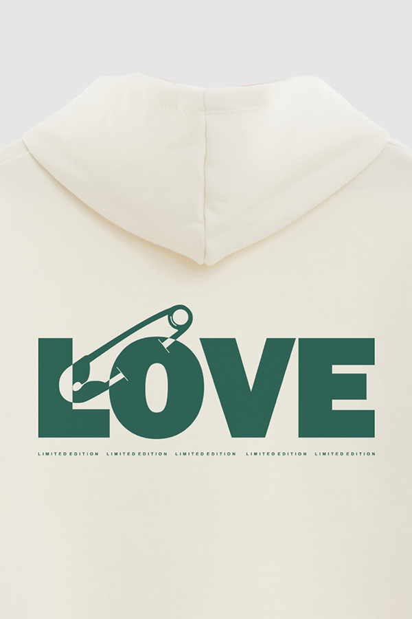 HOODIE ESTAMPADO CARTOON ILLUSTRATION LOVE