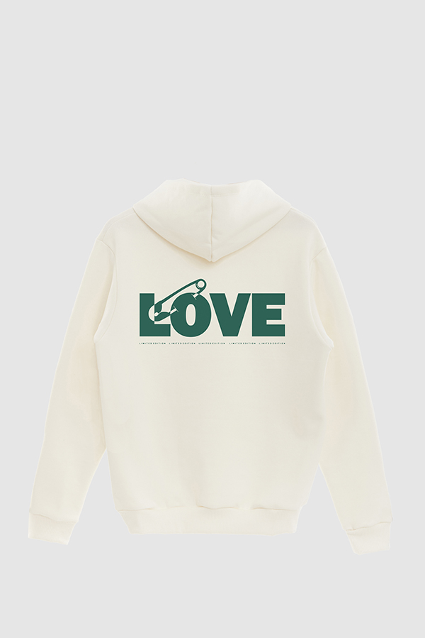 HOODIE ESTAMPADO CARTOON ILLUSTRATION LOVE