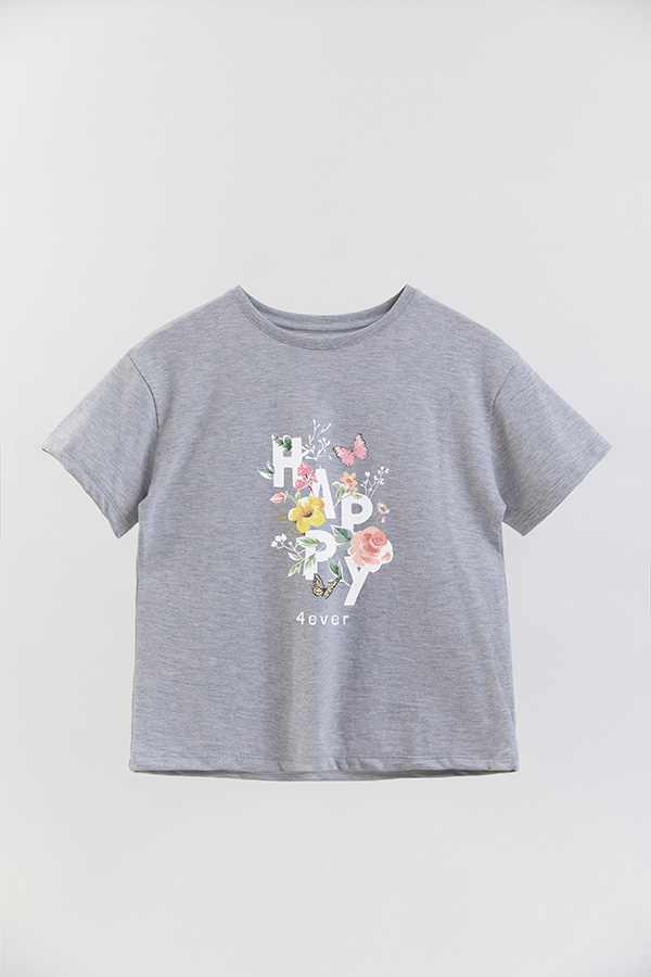 REMERA GIRL OVER HAPPY