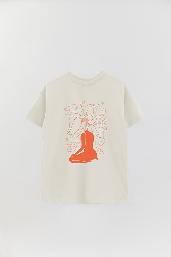 REMERA OVER ESTAMPADA LOVE HOT