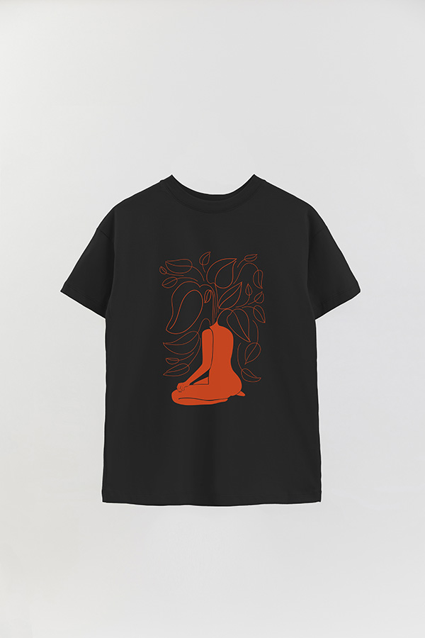 REMERA OVER ESTAMPADA LOVE HOT