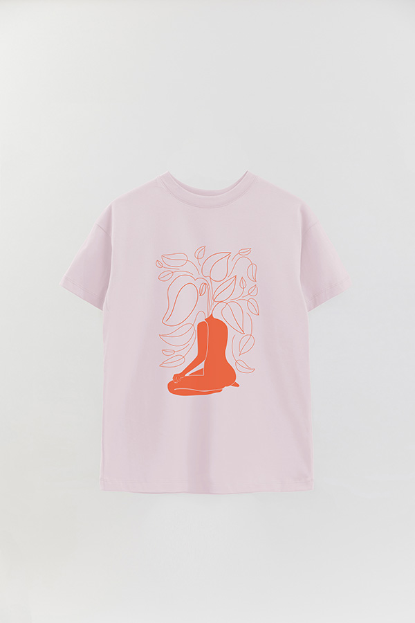 REMERA OVER ESTAMPADA LOVE HOT