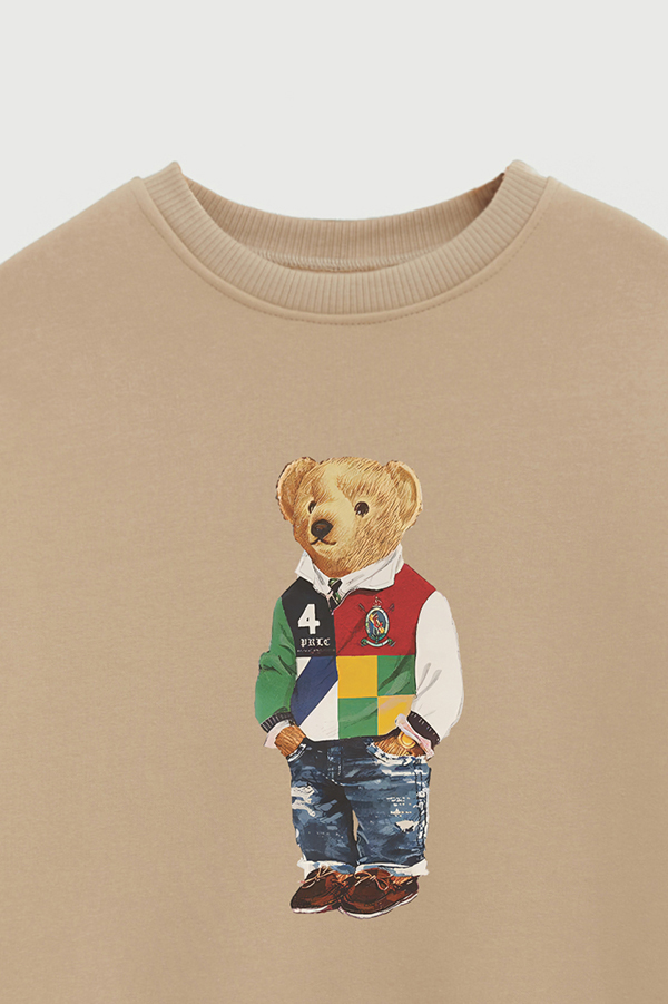 BUZO BEAR COLORED SWEARSHIRT