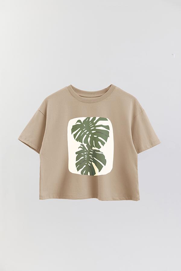 REMERA CROP ESTAMPADA ART 81