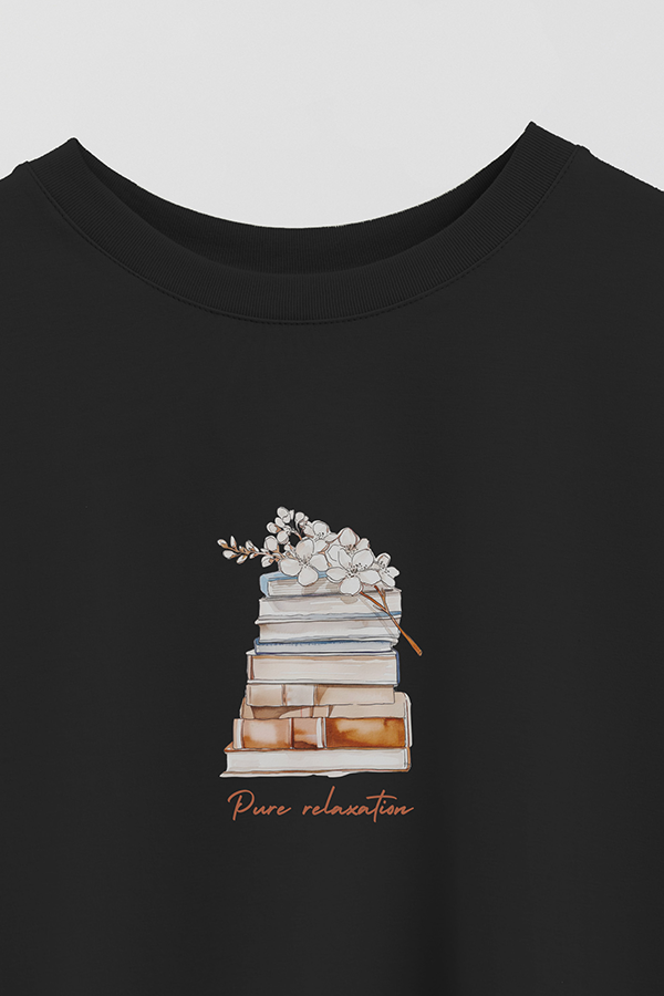 REMERA CROP ESTAMPADA COASTAL PURE RELAXATION