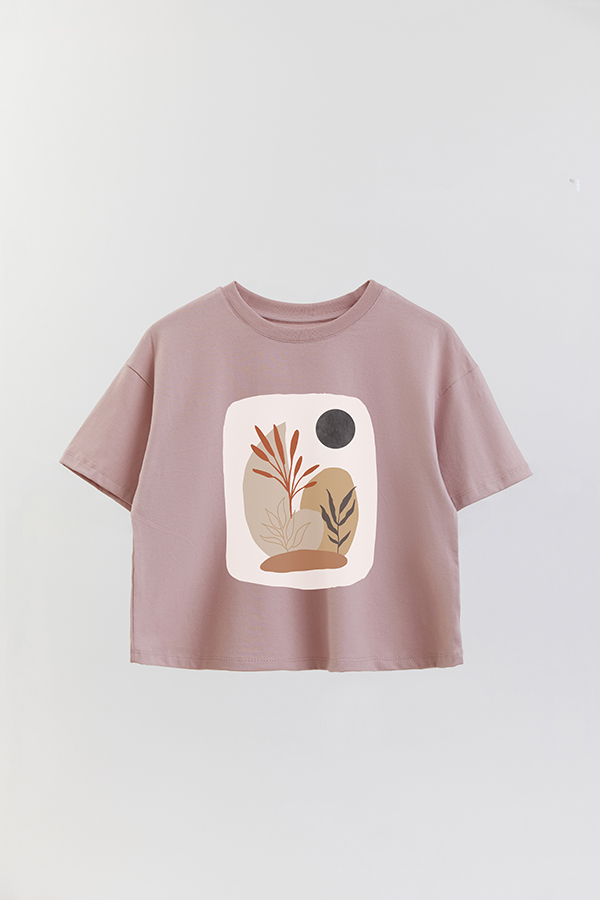 REMERA CROP ESTAMPADA ART 108