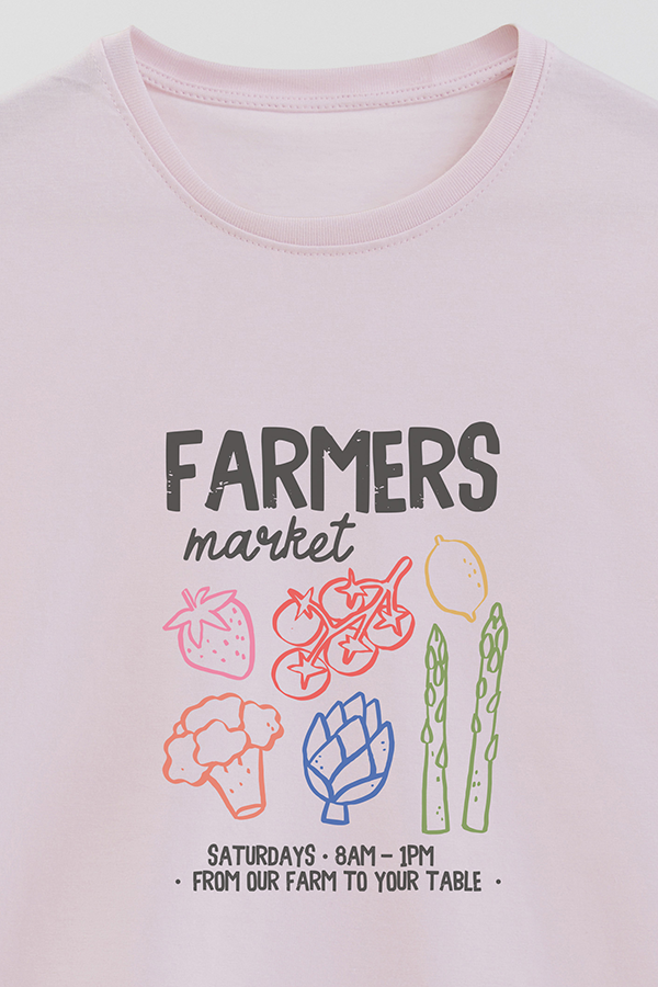 REMERA BASICA ESTAMPADA HD FARMERS