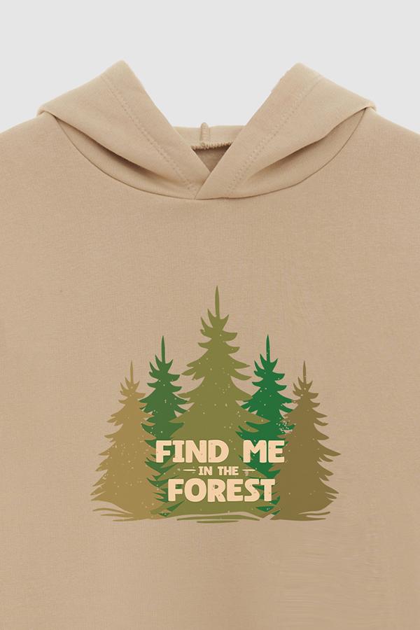 HOODIE ESTAMPADO FIND ME IN THE FOREST