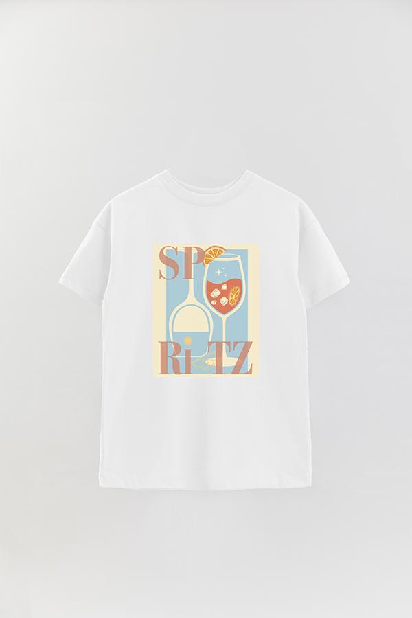 REMERA OVER ESTAMPADA CNV SPRITZ