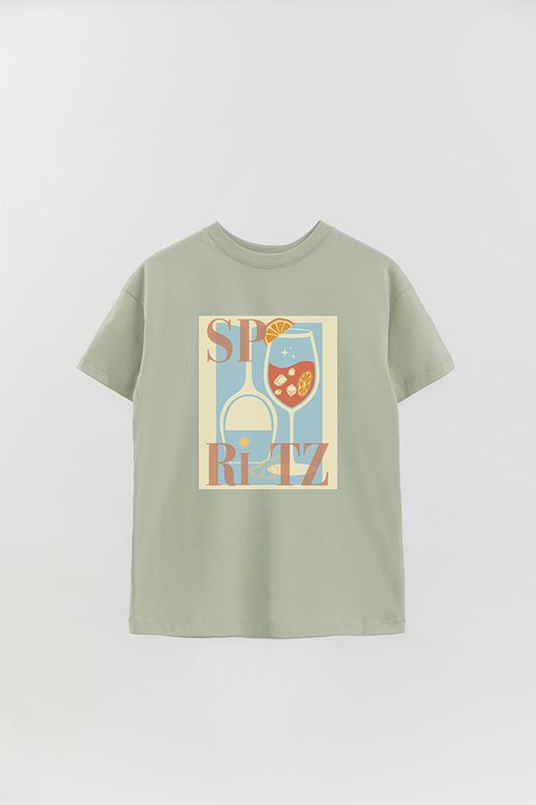REMERA OVER ESTAMPADA CNV SPRITZ