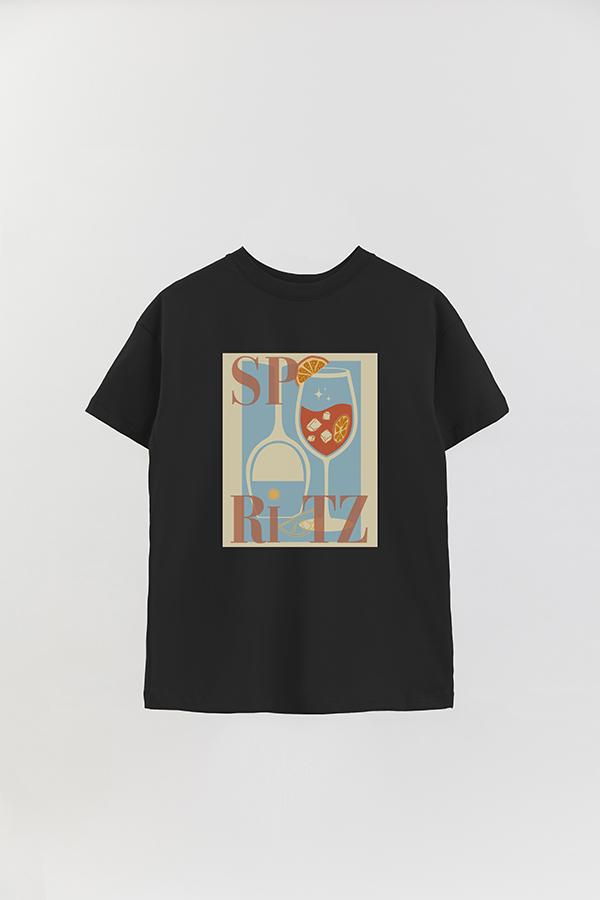 REMERA OVER ESTAMPADA CNV SPRITZ