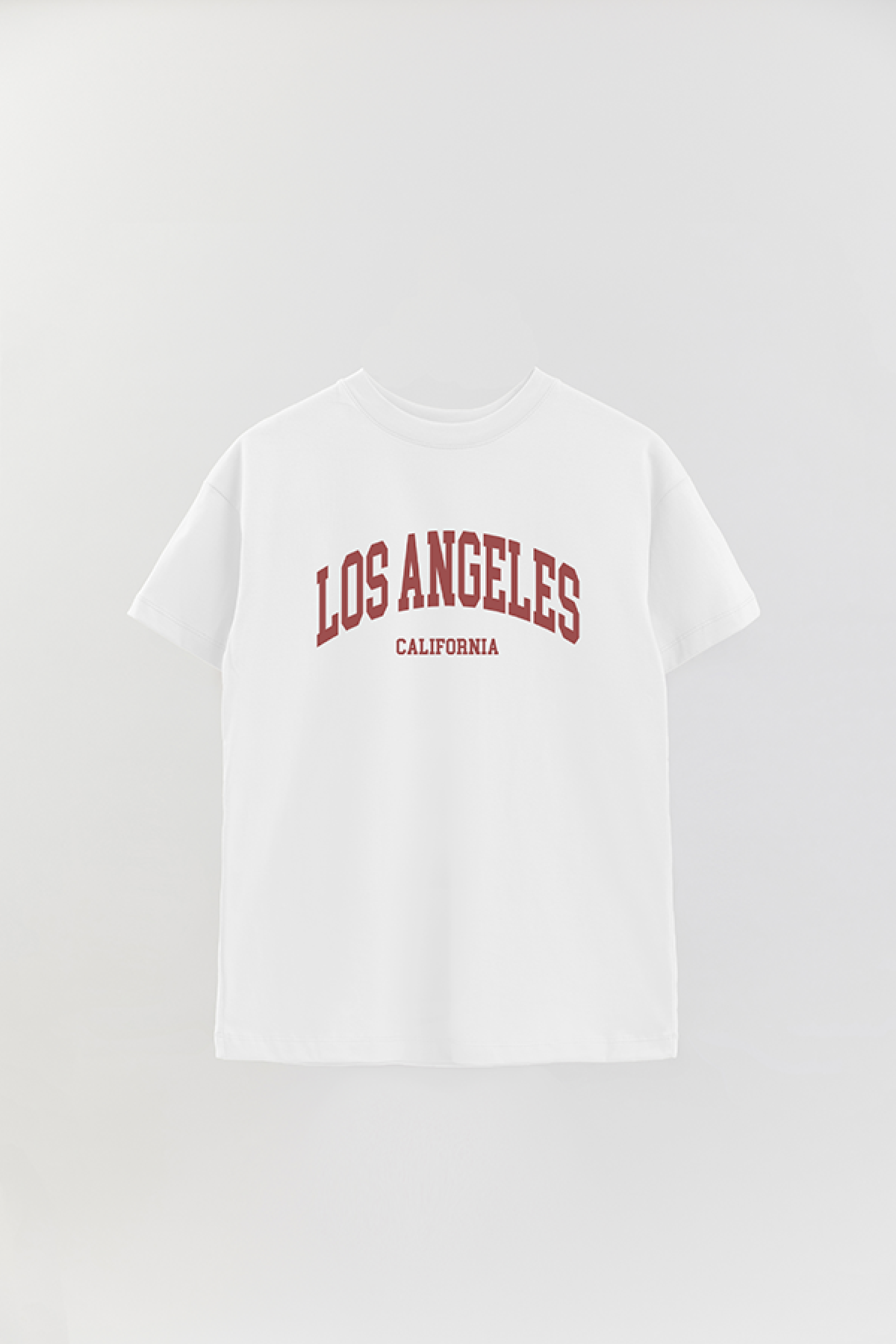REMERA OVER ESTAMPADA WCV LOS ANGELES CALIFORNIA