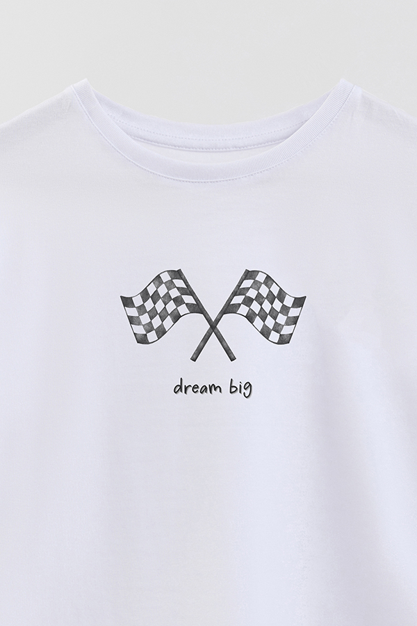 REMERA BOY OVER CP DREAM BIG