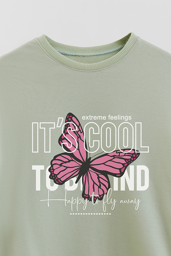 BUZO CREWNECK RUSTICO GIRL GIRLY FLY