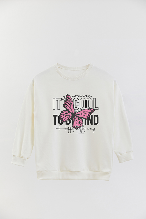 BUZO CREWNECK RUSTICO GIRL GIRLY FLY