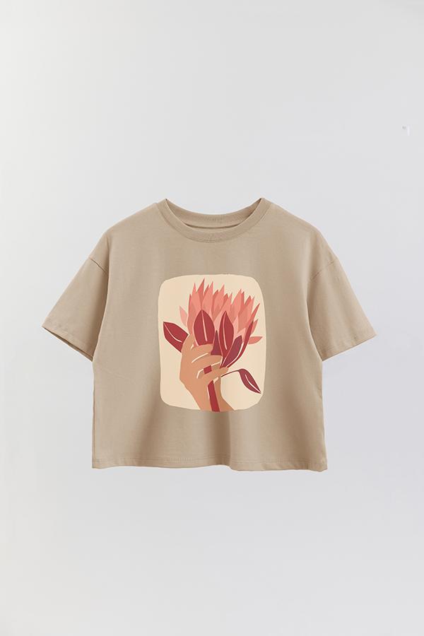 REMERA CROP ESTAMPADA ART 55