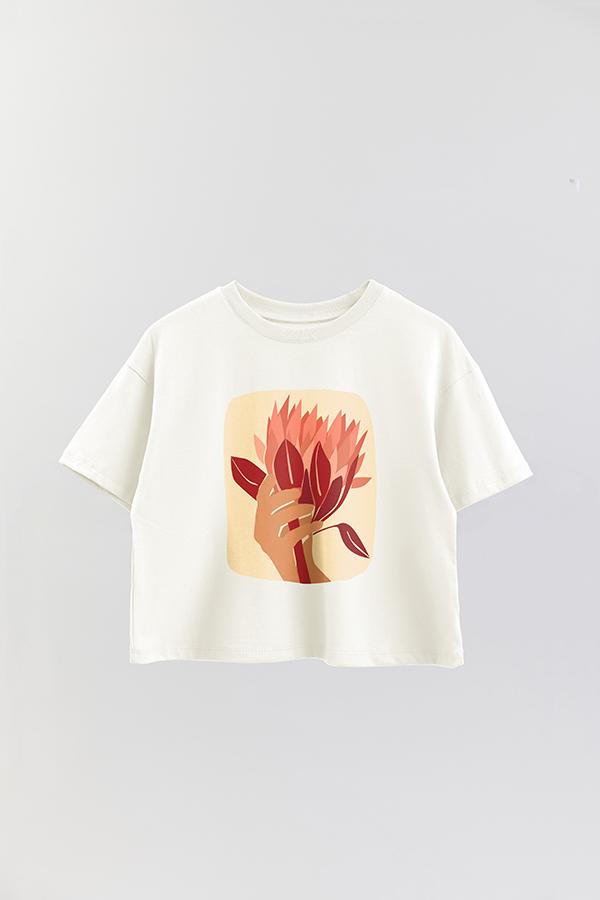 REMERA CROP ESTAMPADA ART 55