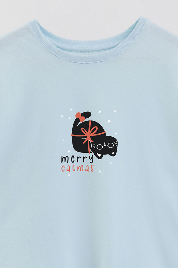 REMERA GIRL OVER JINGLE CAT 21