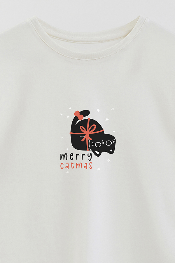 REMERA GIRL OVER JINGLE CAT 21