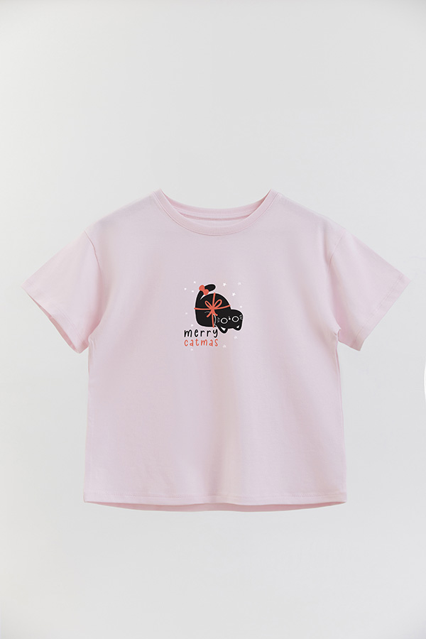 REMERA GIRL OVER JINGLE CAT 21