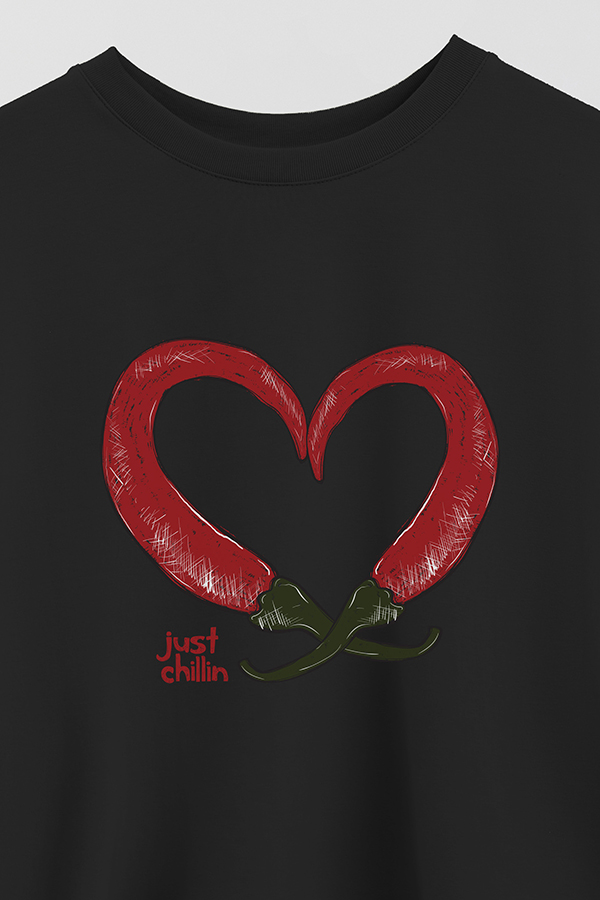 REMERA CROP ESTAMPADA FRSP JUST CHILLIN