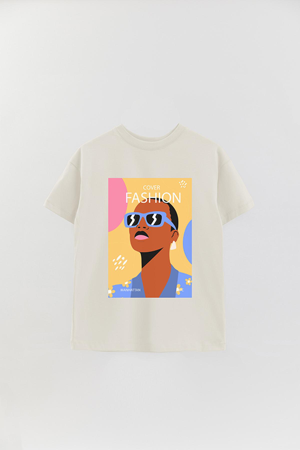 REMERA OVER ESTAMPADA W TRENDY FASHION 4
