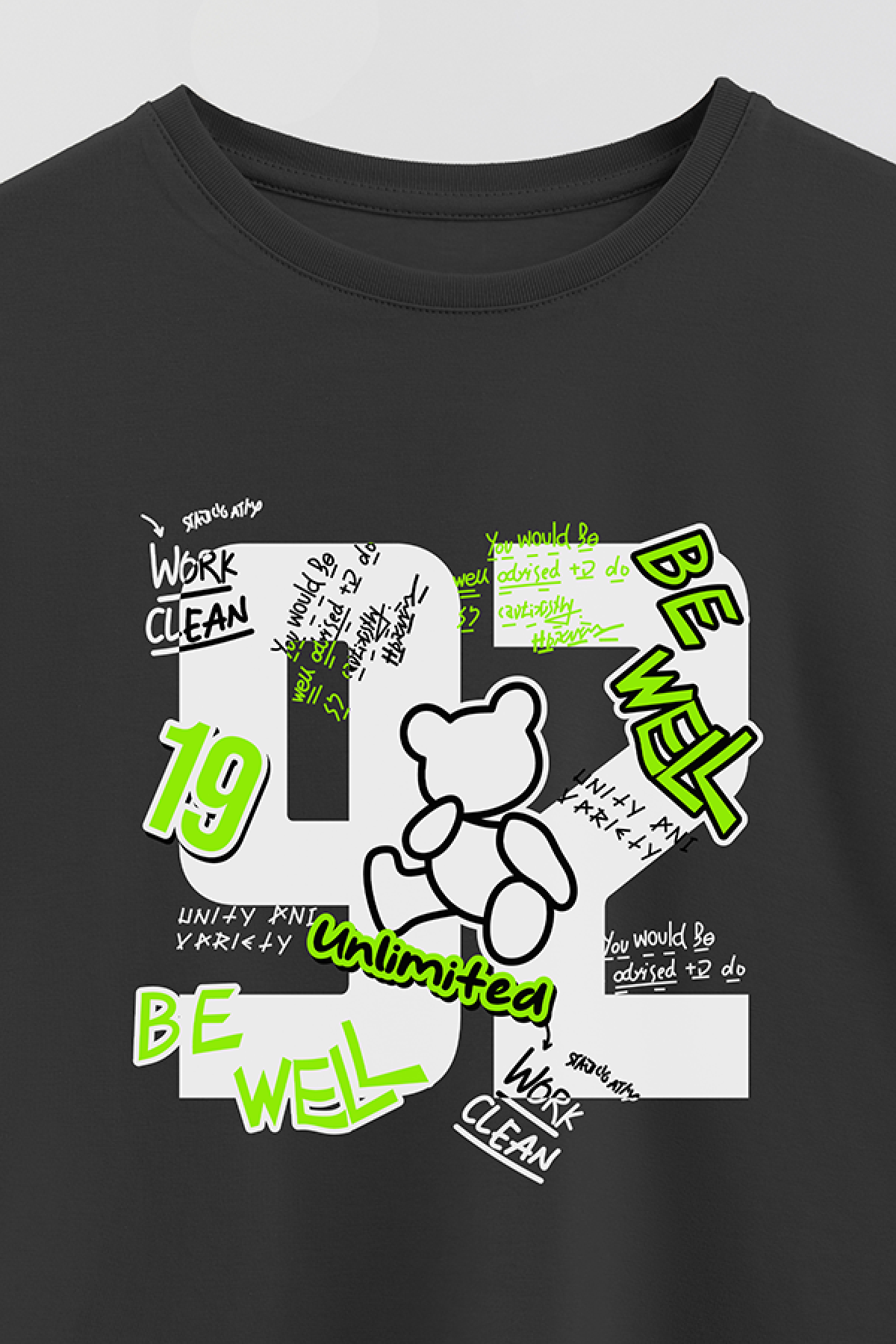 REMERA BOY OVER TEDDY 92