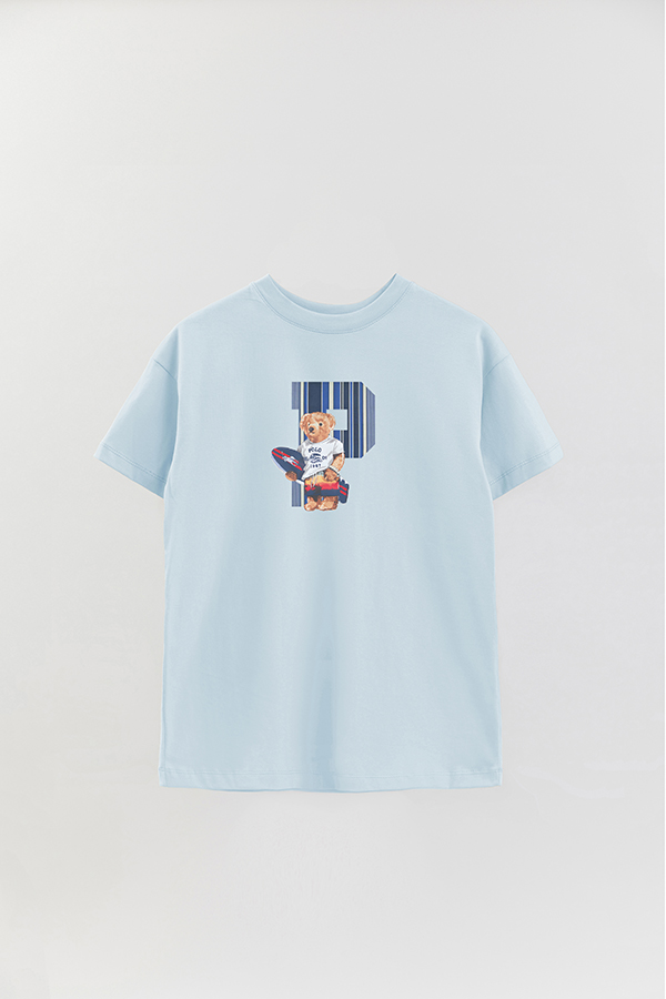 REMERA OVER ESTAMPADA UNISEX BEAR SURFER