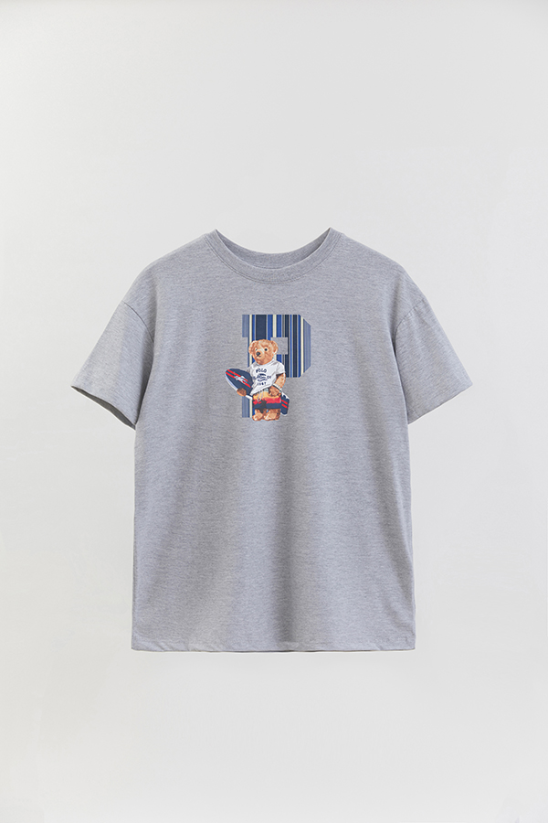 REMERA OVER ESTAMPADA UNISEX BEAR SURFER