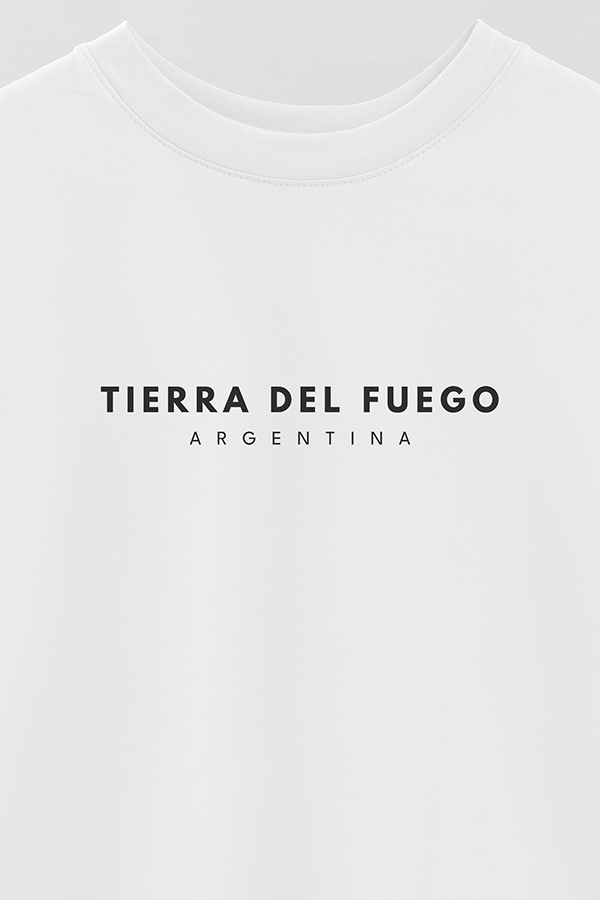 REMERA OVER ESTAMPADA ARG BD TIERRA DEL FUEGO
