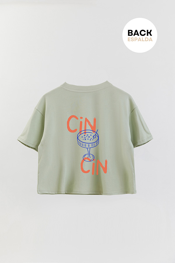 REMERA CROP FB ESTAMPADA CIN CIN 1