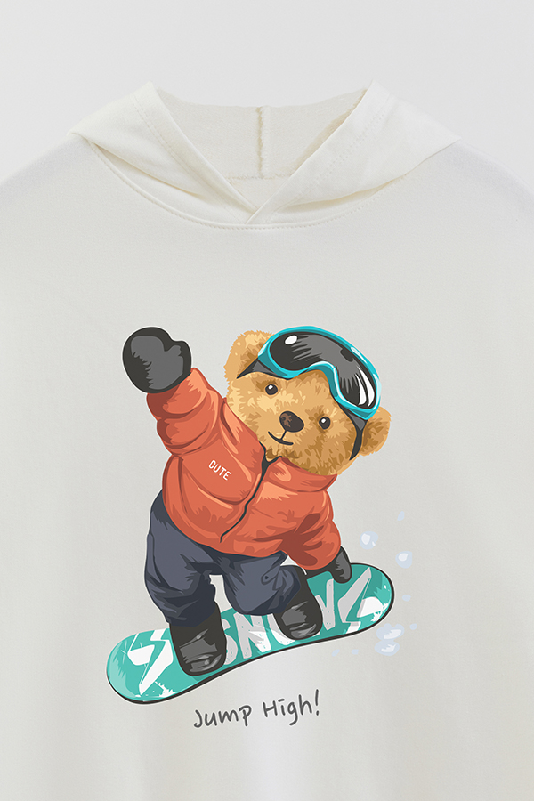 HOODIE RUSTICO BOY TEDDY JUMP HIGH