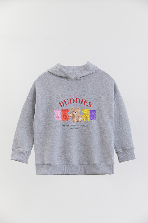 HOODIE RUSTICO KIDS TEDDY BUDDIES
