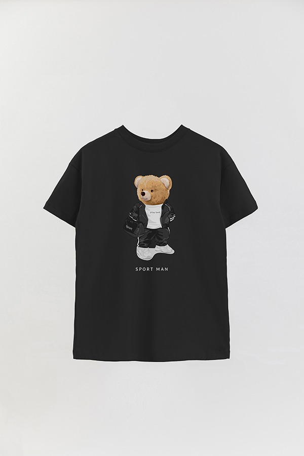 REMERA OVER ESTAMPADA UNISEX TEDDY SPORT MAN