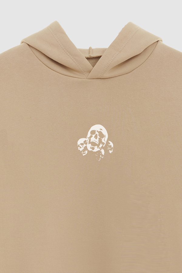 BUZO HOODIE ESTAMPADO TINY SKULLS