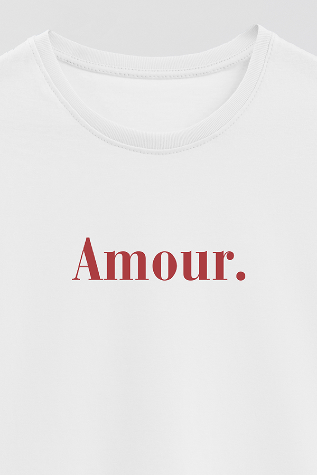 REMERA BASICA ESTAMPADA WCV AMOUR
