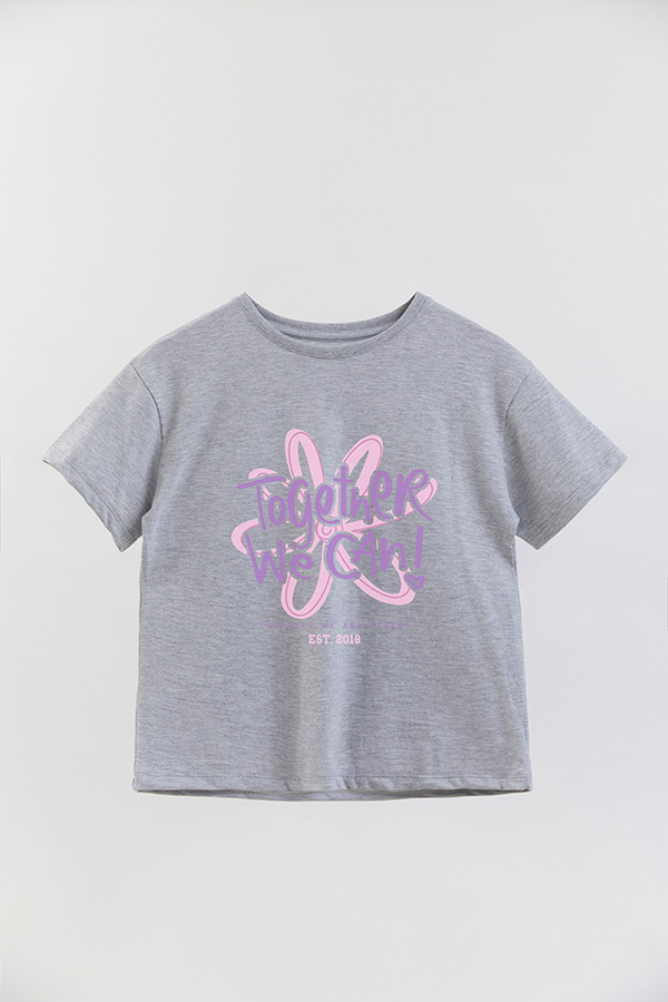 REMERA GIRL OVER TOGETHER WE CAN
