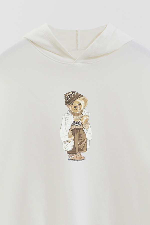 HOODIE RUSTICO KID BEAR WINTER