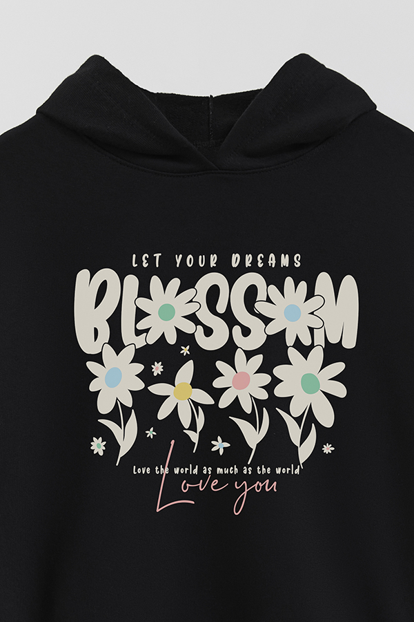 HOODIE RUSTICO GIRL URBAN BLOSSOM