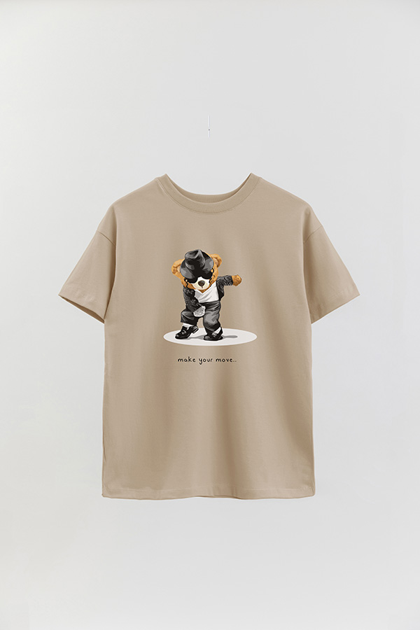 REMERA OVER ESTAMPADA UNISEX LOVE IS REAL