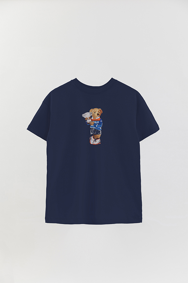 REMERA OVER ESTAMPADA UNISEX BEAR CHAMPION