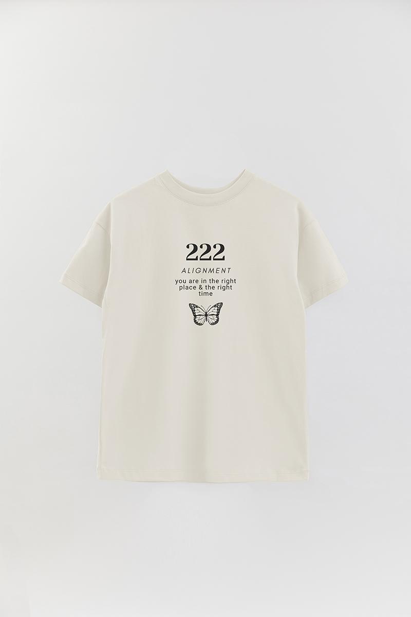 REMERA OVER ESTAMPADA MST ALIGNMENT 222 BUTTERFLY