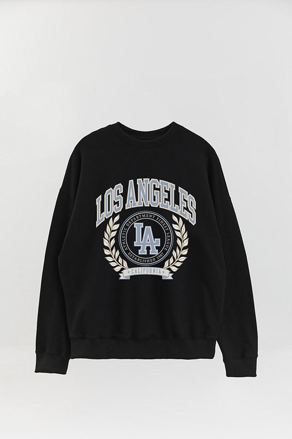 BUZO CREWNECK ESTAMPADO VARSITY LOS ANGELES PSTL