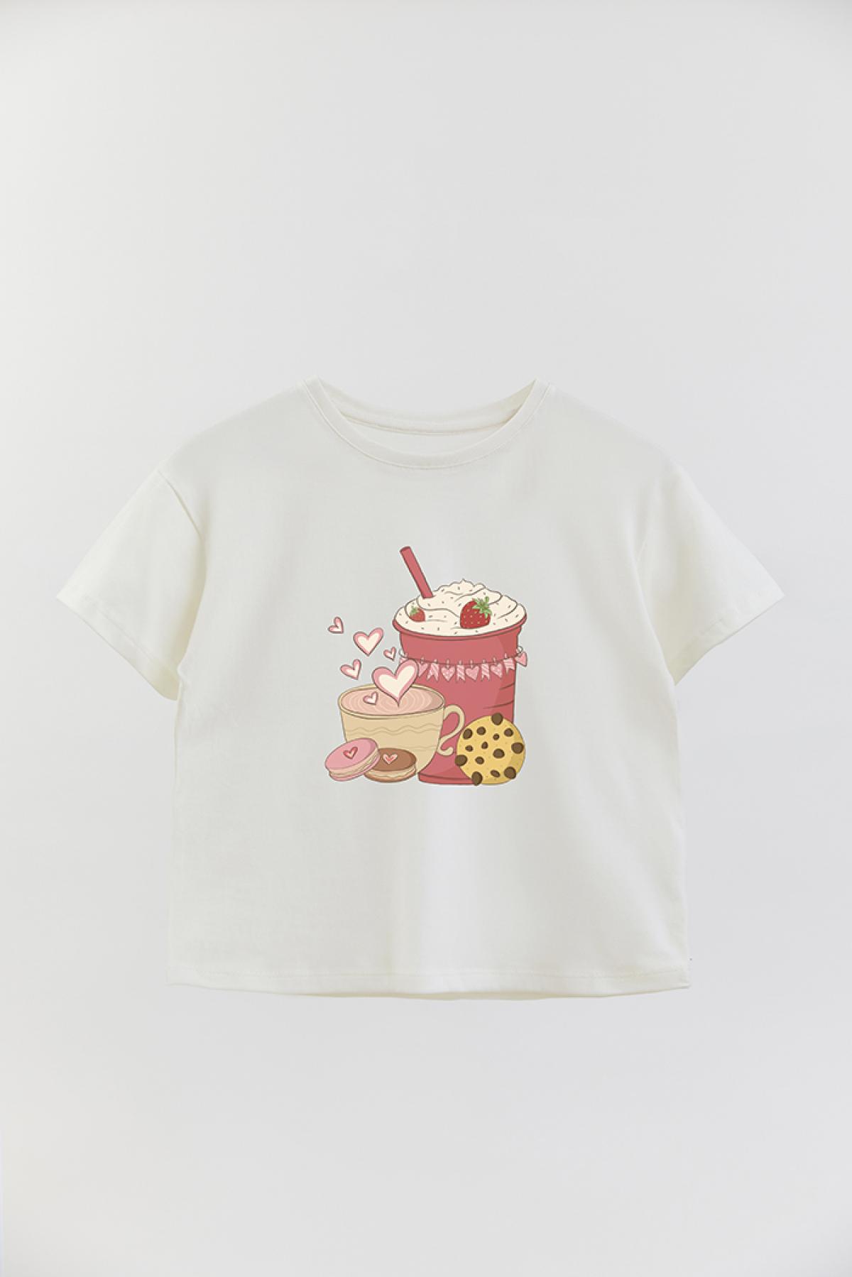 REMERA GIRL OVER RT PINK DRINKS
