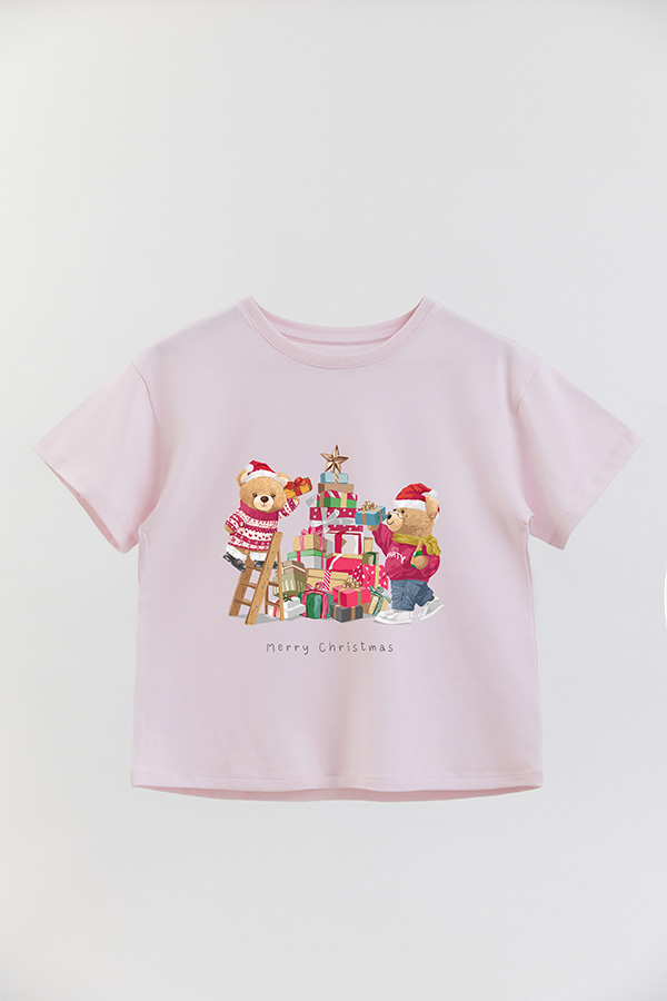 REMERA GIRL OVER TEDDY XMAS 3